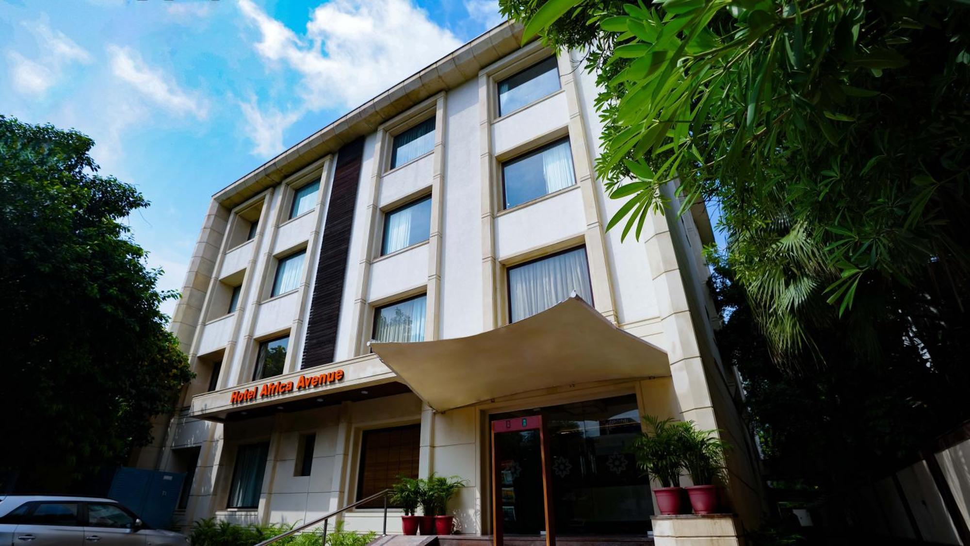 Hotel Africa Avenue - Greater Kailash 1 New Delhi Buitenkant foto